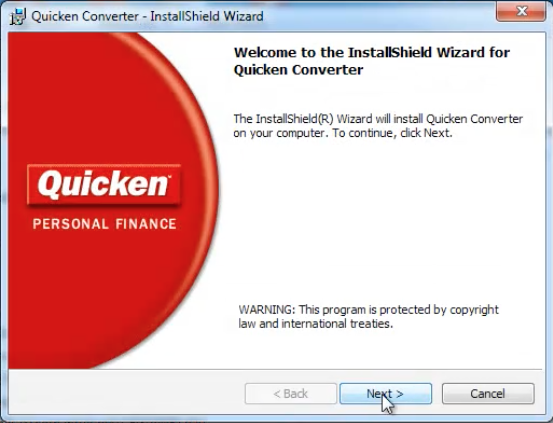 quicken for mac to gnucash file converter